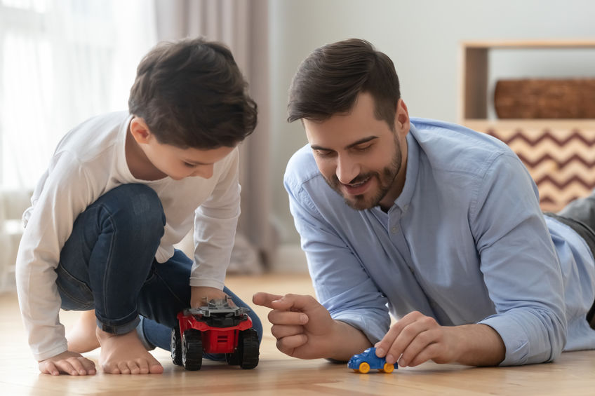 padre e hijo 