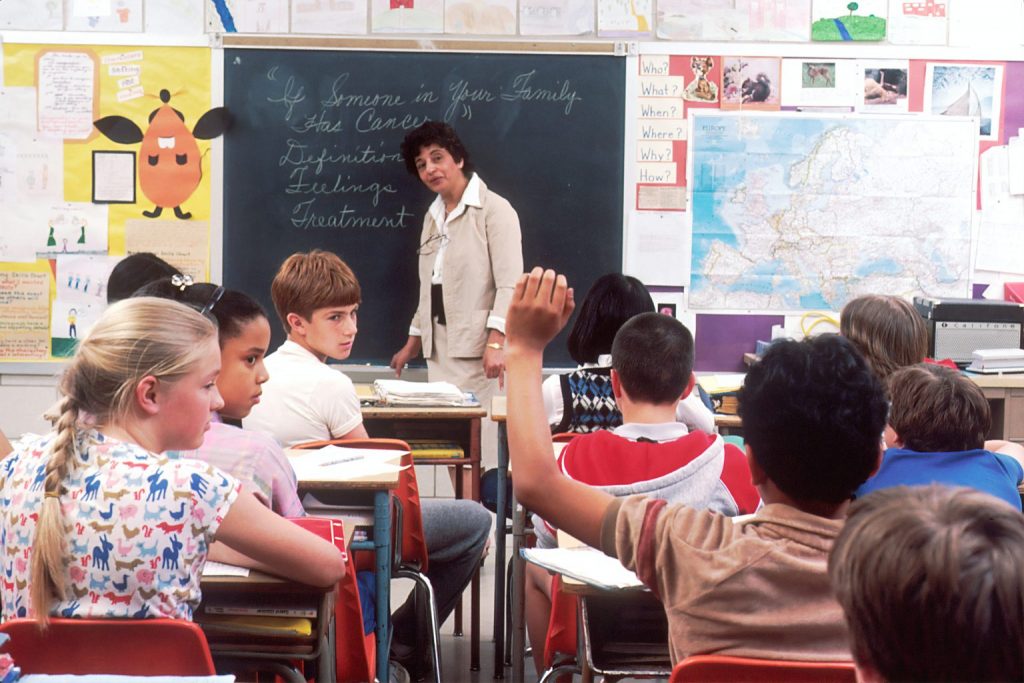 clase con niños 