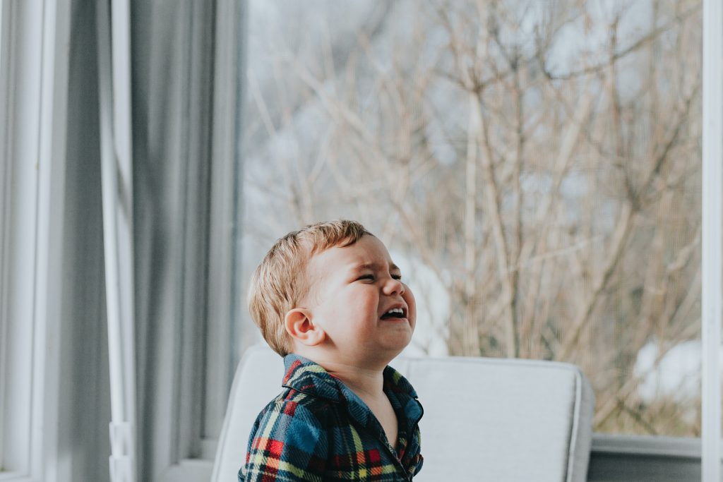 niño llorando 