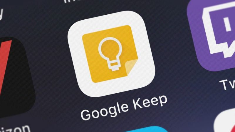 Google Keep: cada nota en su lugar