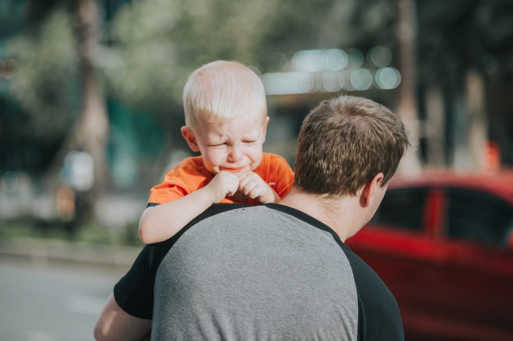 padre con niño 