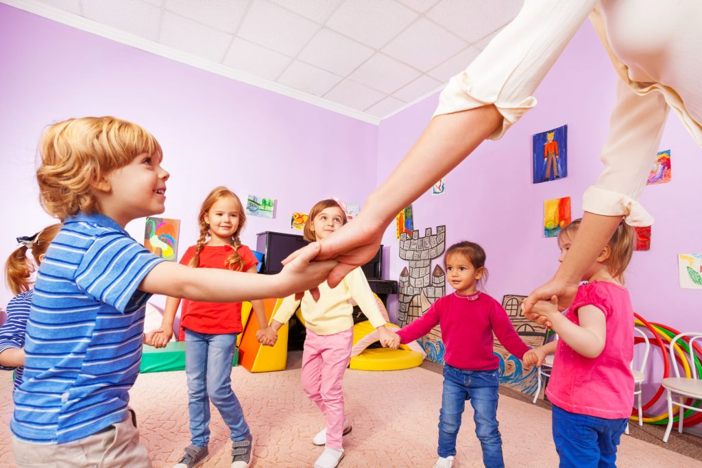 alumnos y niños 